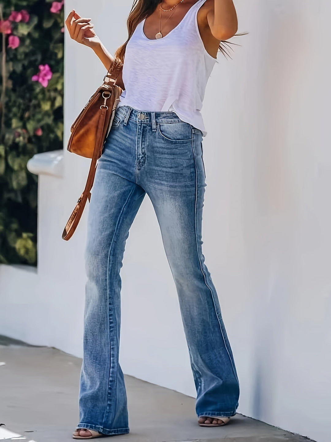 Estelle - Jean Évasé Classique Taille Moyenne