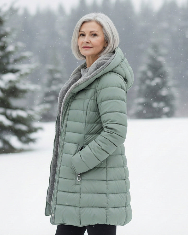Jami | Manteau Puffer Doublé en Fleece