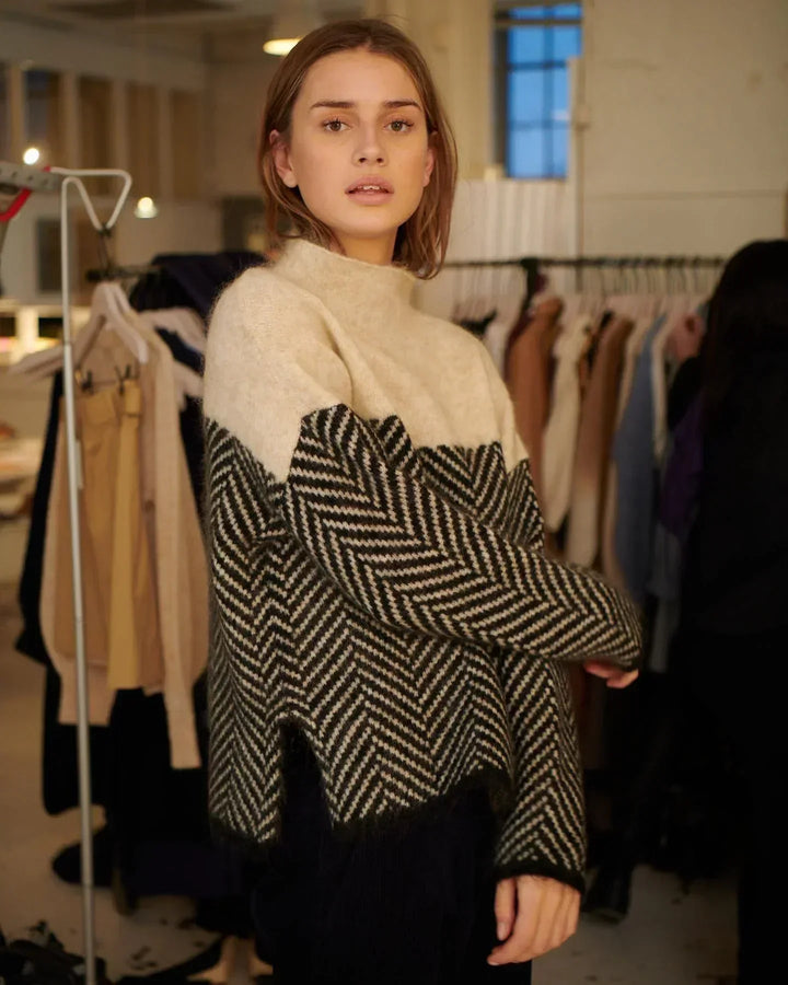 Adelie | Pull Col Roulé Haut de gamme