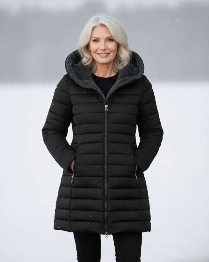 Jami | Manteau Puffer Doublé en Fleece