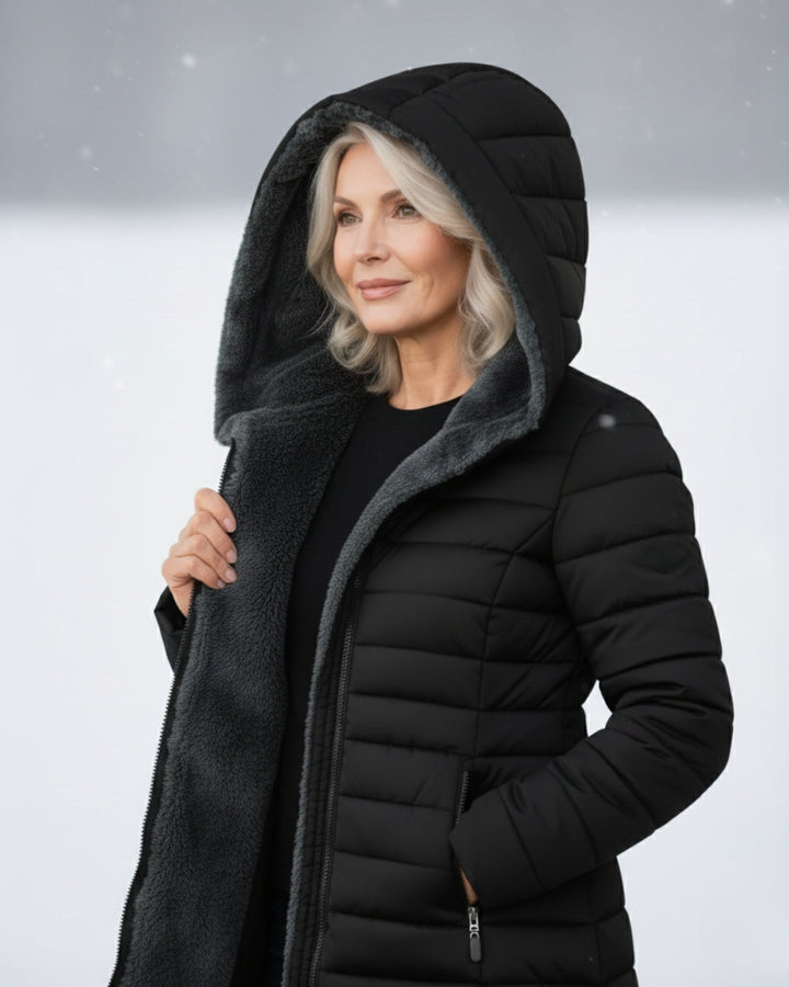 Jami | Manteau Puffer Doublé en Fleece