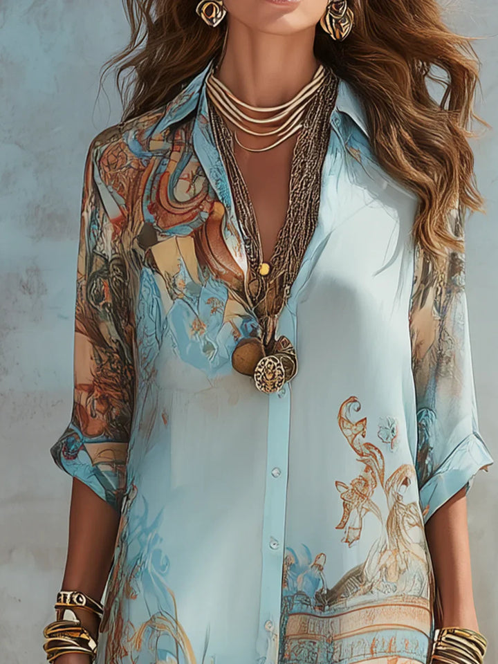 Mara | Robe d'été fluide élégante