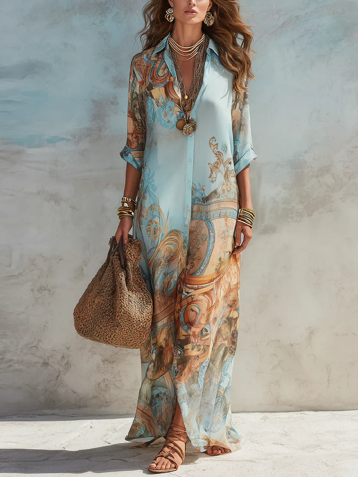 Mara | Robe d'été fluide élégante