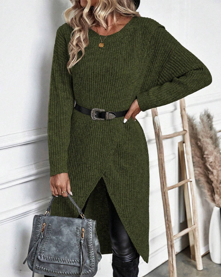 Addison™ - Robe pull confortable au style irrégulier