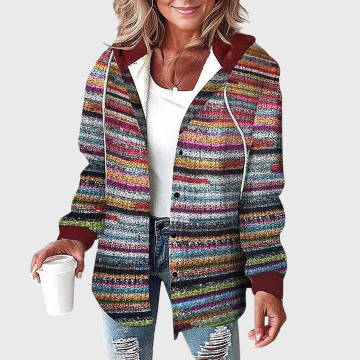Martina™ | Veste à Bouton en Maille pour Femme