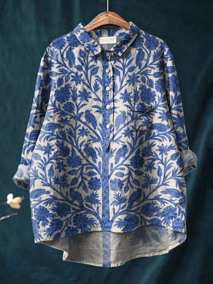 Collection de Chemises Élégantes aux Motifs Artistiques
