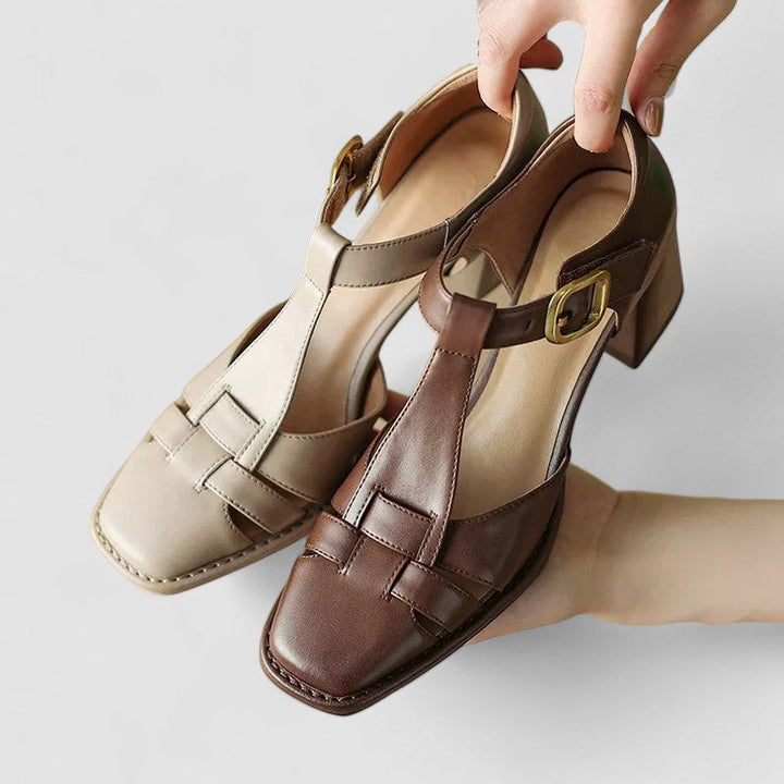 Scarlett – Talons Bloc Orthopédiques à T