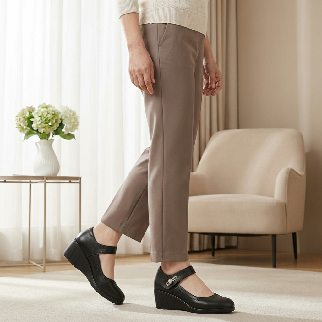 Lydia | Chaussures chic à talon moyen avec maintien confortable