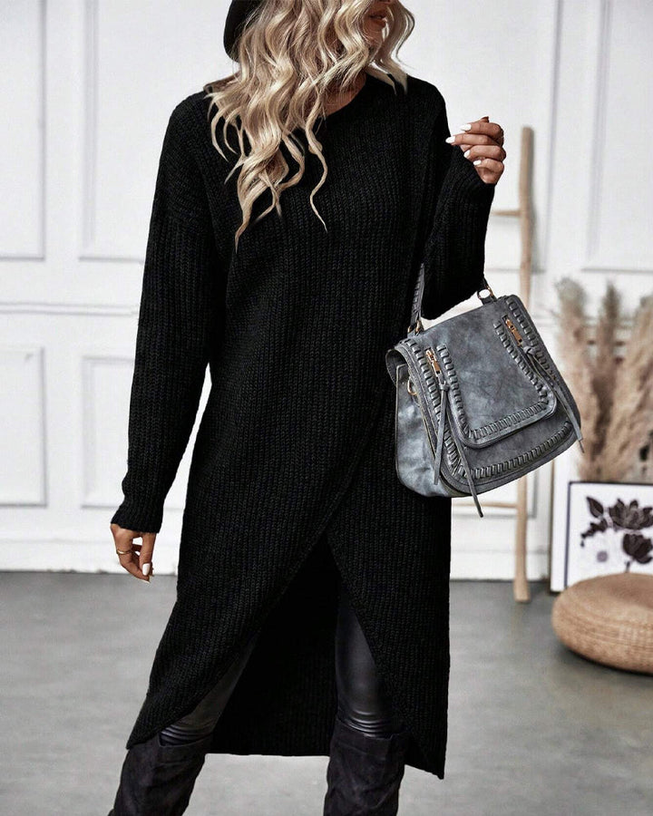 Addison™ - Robe pull confortable au style irrégulier
