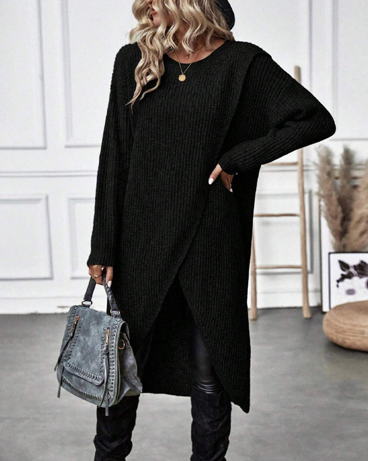Addison™ - Robe pull confortable au style irrégulier