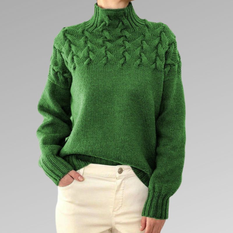Madison™ - Pull Élégant à Col Montant