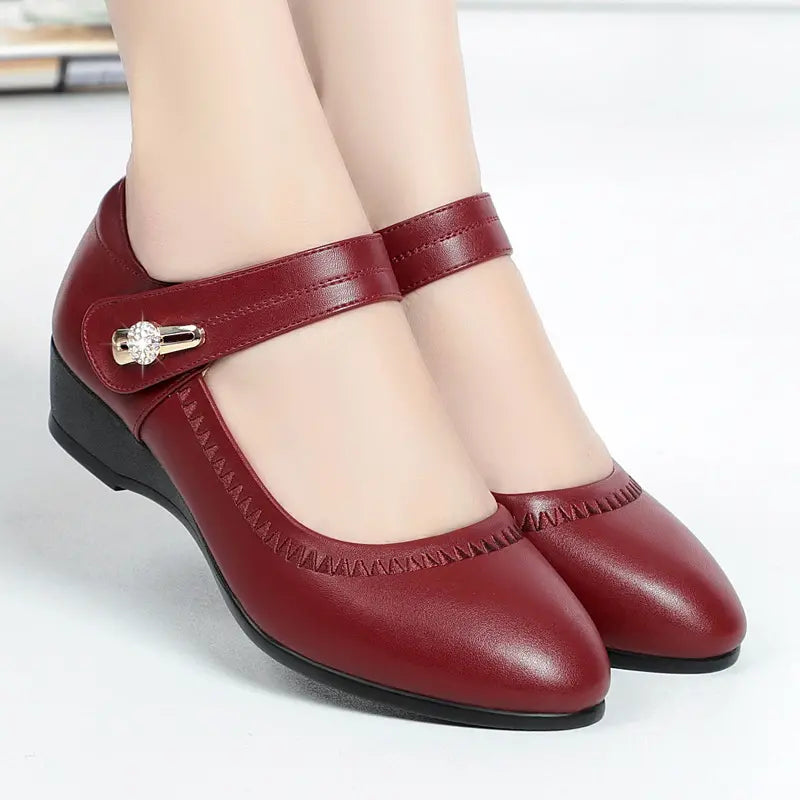 Lydia | Chaussures chic à talon moyen avec maintien confortable