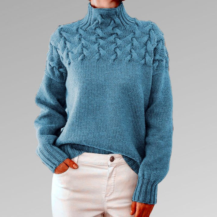 Madison™ - Pull Élégant à Col Montant