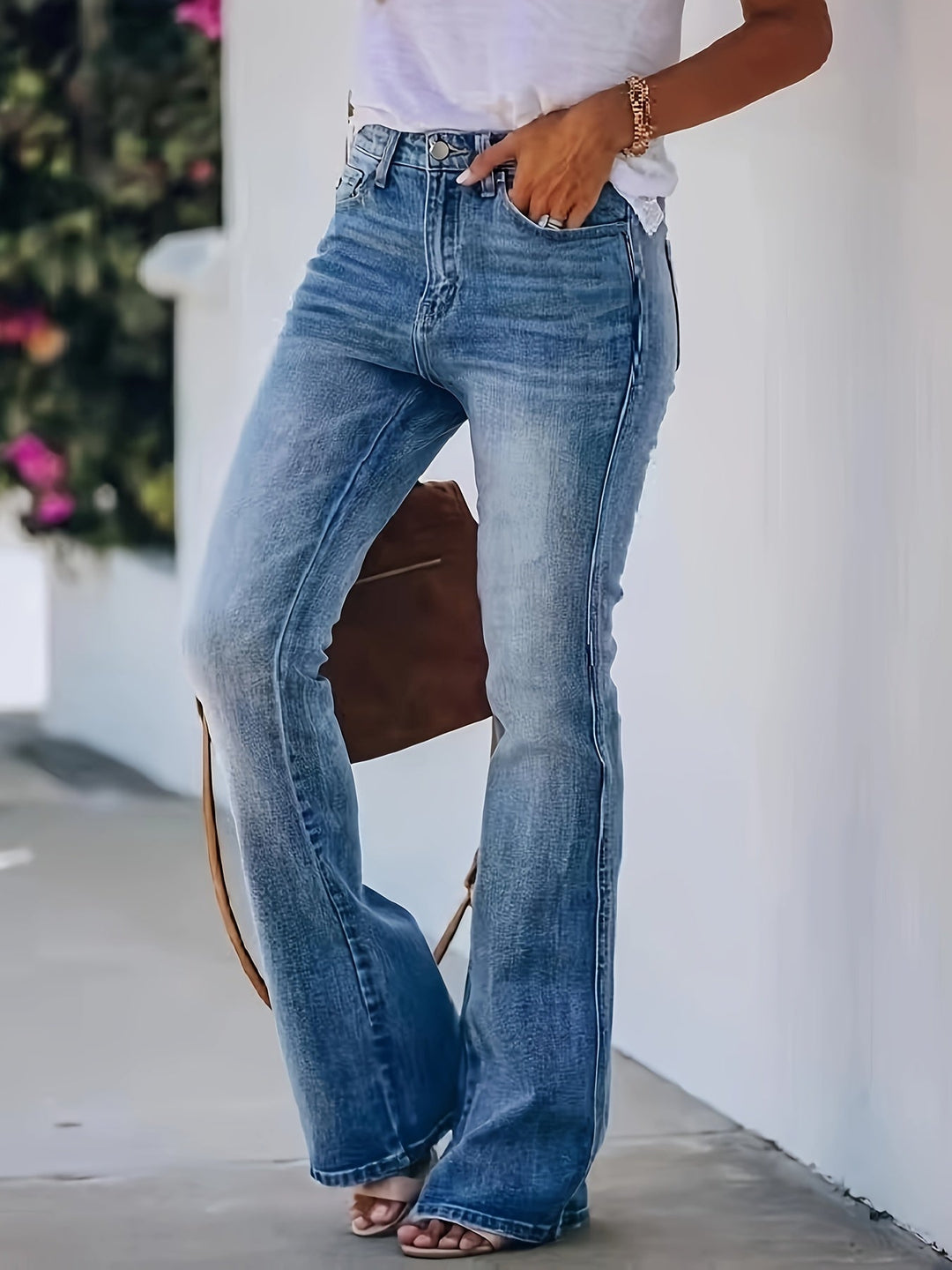 Estelle - Jean Évasé Classique Taille Moyenne