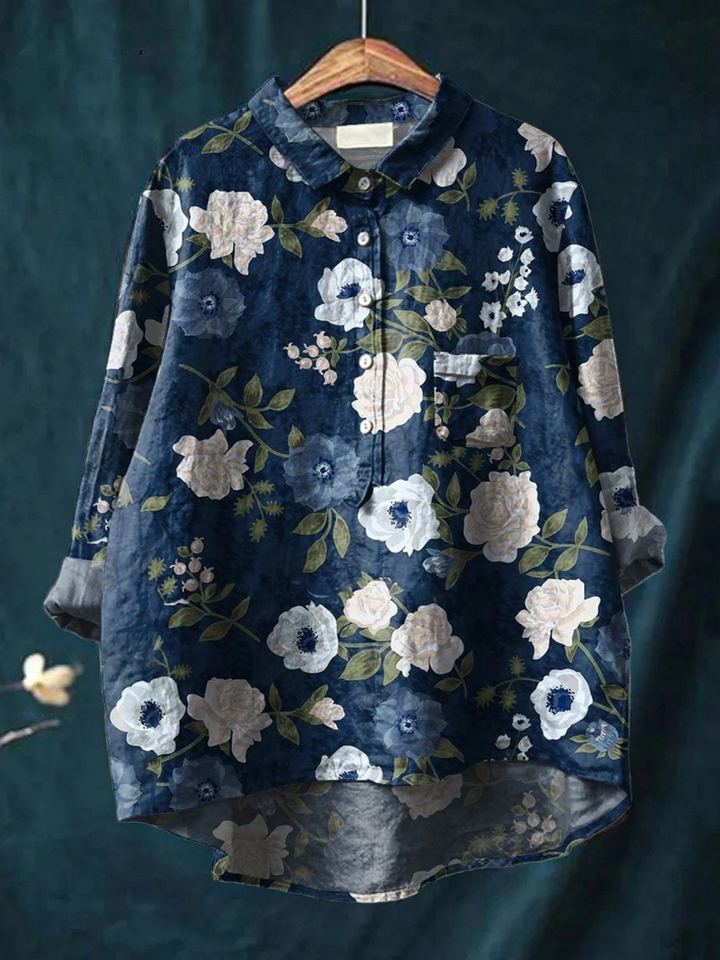 Collection de Chemises Élégantes aux Motifs Artistiques