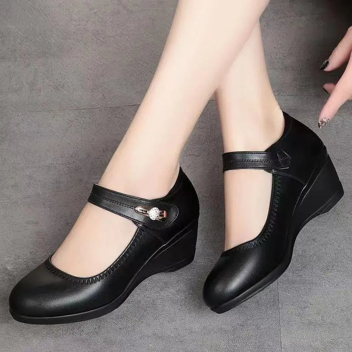 Lydia | Chaussures chic à talon moyen avec maintien confortable