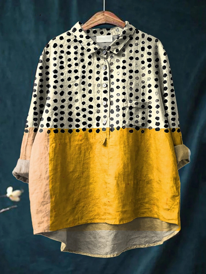 Collection de Chemises Élégantes aux Motifs Artistiques