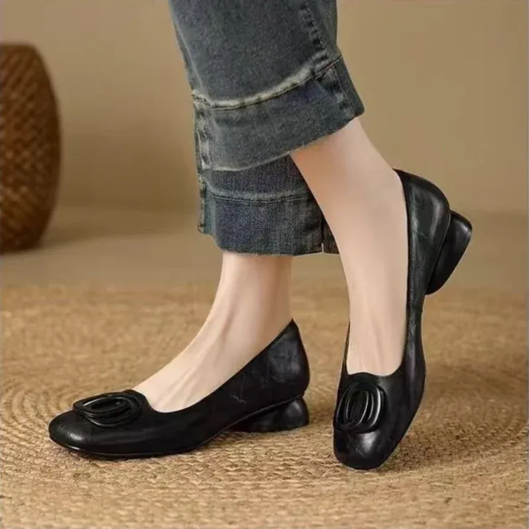 Opium | Ballerines en Cuir