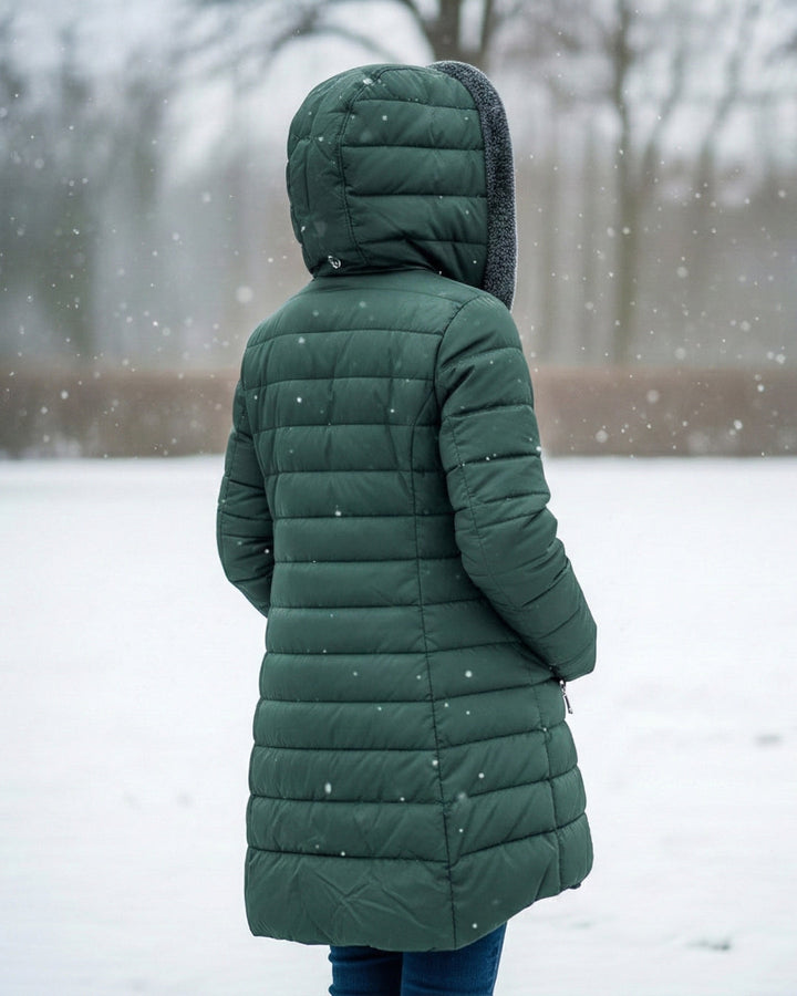 Jami | Manteau Puffer Doublé en Fleece