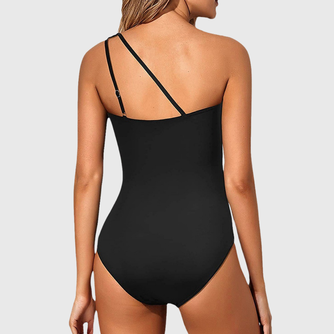 Helene | Maillot de Bain Sculptant à Une Épaule