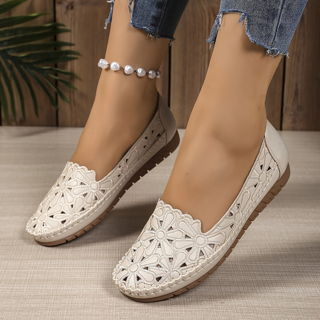 Fleurie | Ballerines Orthopédiques Ajourées