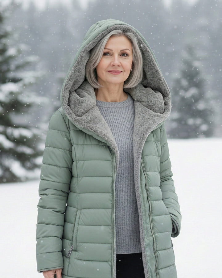 Jami | Manteau Puffer Doublé en Fleece