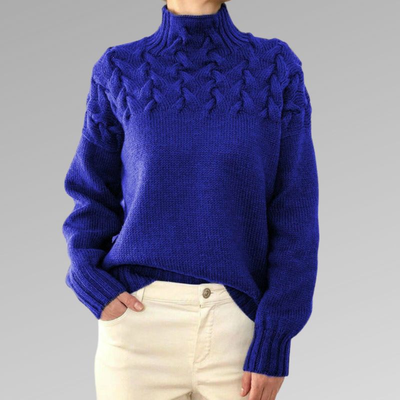 Madison™ - Pull Élégant à Col Montant