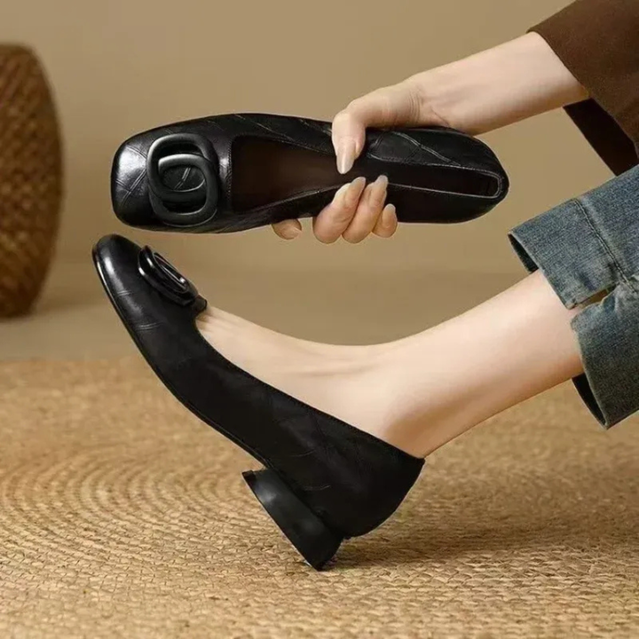 Opium | Ballerines en Cuir