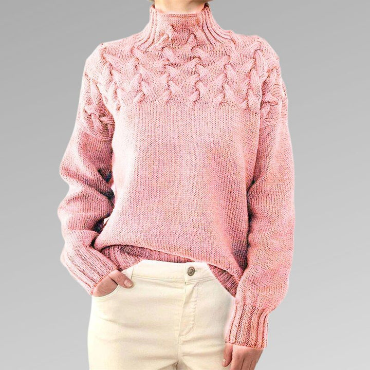 Madison™ - Pull Élégant à Col Montant