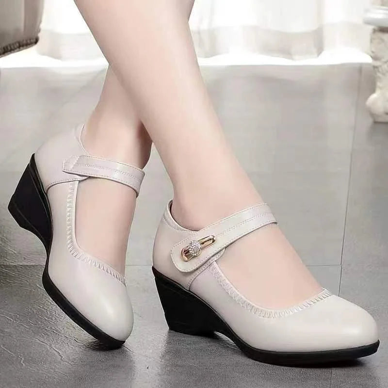 Lydia | Chaussures chic à talon moyen avec maintien confortable