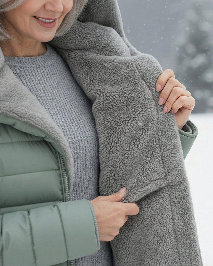 Jami | Manteau Puffer Doublé en Fleece