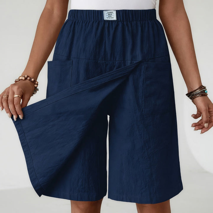 Libertine | Skort taille élastique poches liberté active