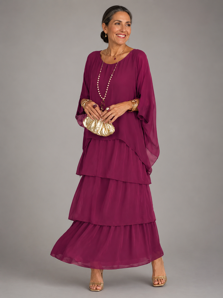 Lara | Robe Maxi Élégante et Flottante