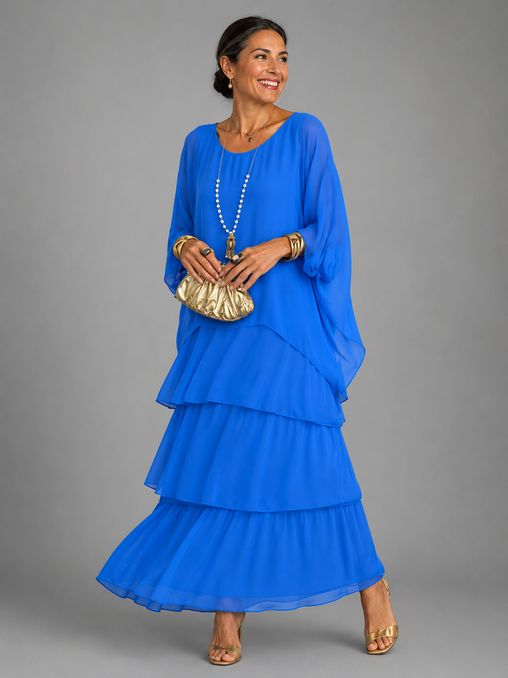 Lara | Robe Maxi Élégante et Flottante