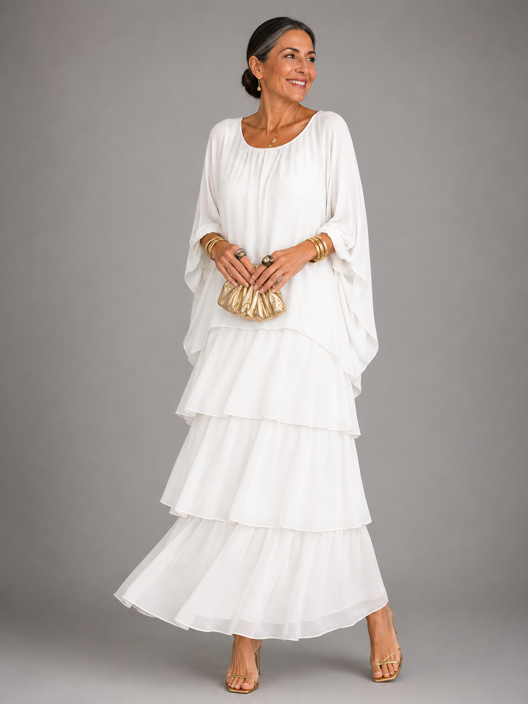 Lara | Robe Maxi Élégante et Flottante