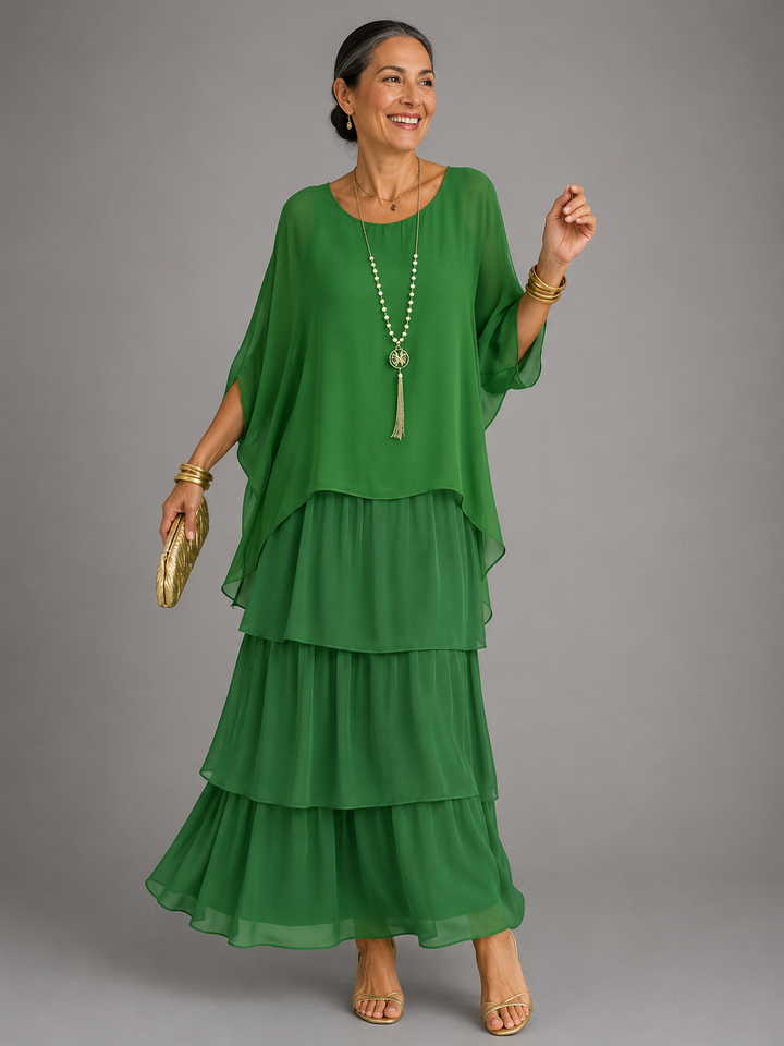Lara | Robe Maxi Élégante et Flottante