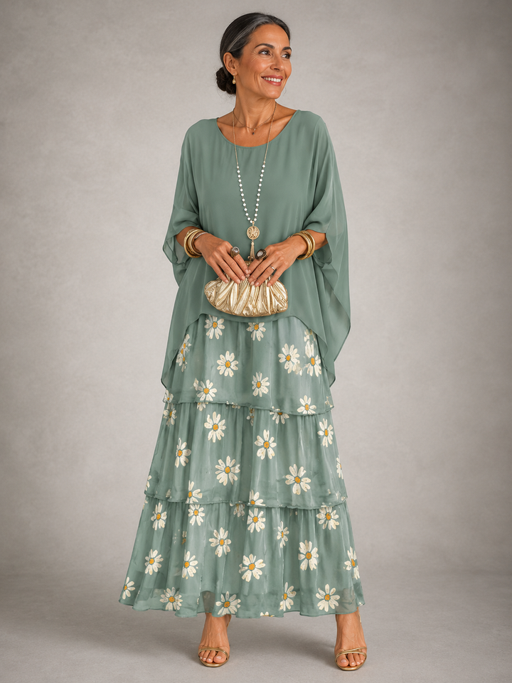 Lara | Robe Maxi Élégante et Flottante