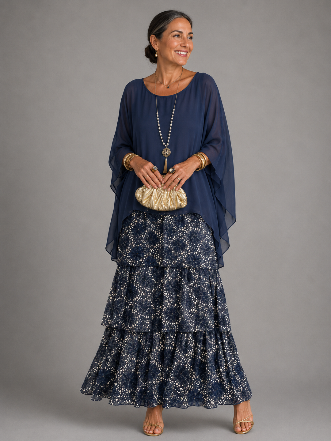 Lara | Robe Maxi Élégante et Flottante