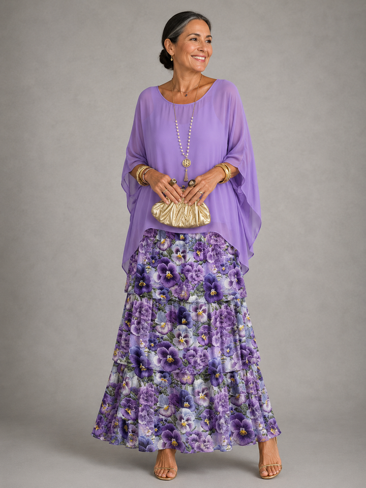 Lara | Robe Maxi Élégante et Flottante
