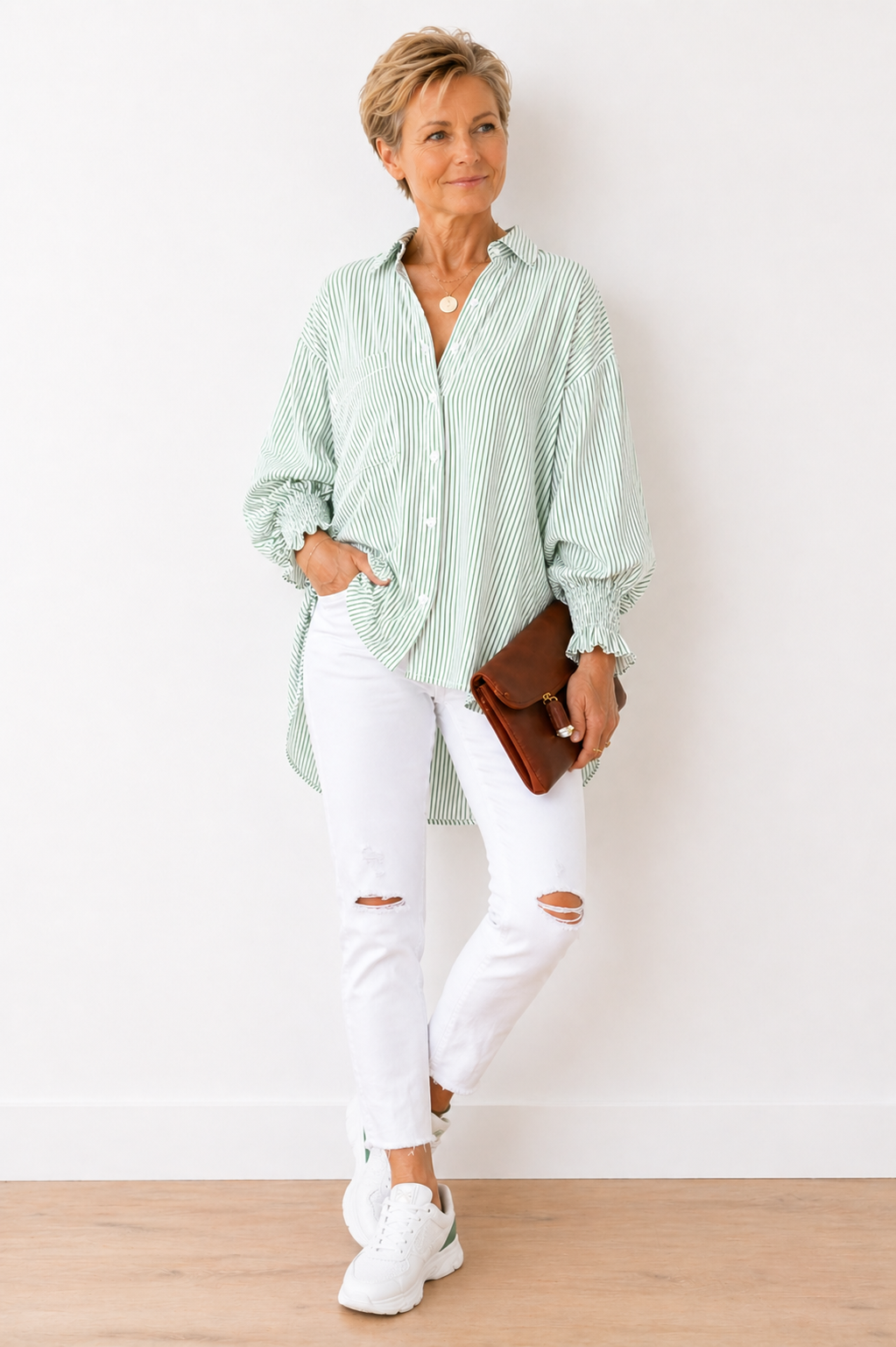 Maude | Chemise Rayée Relaxed-Fit pour Tous les Jours