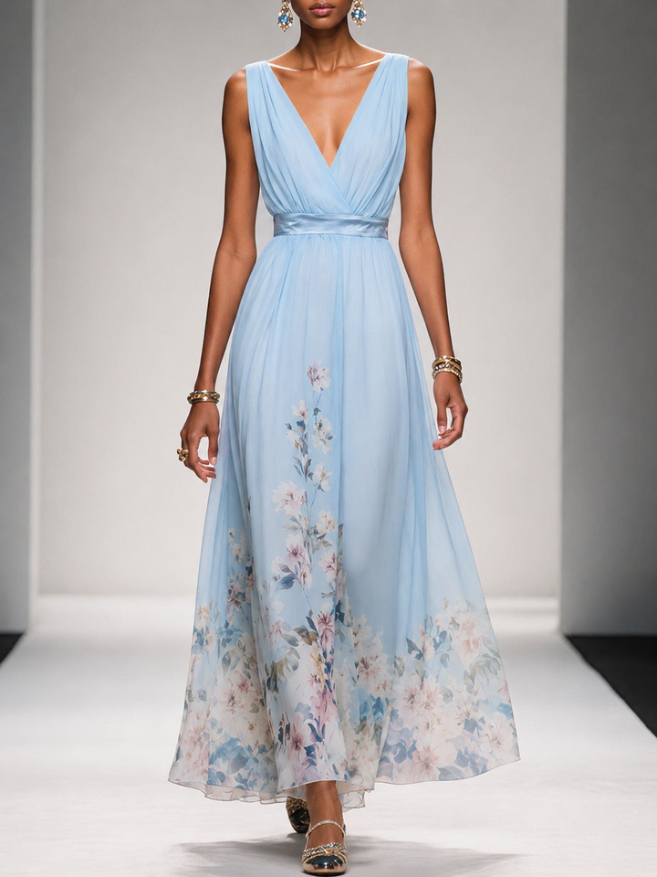 Mica | Robe Maxi Sans Manches