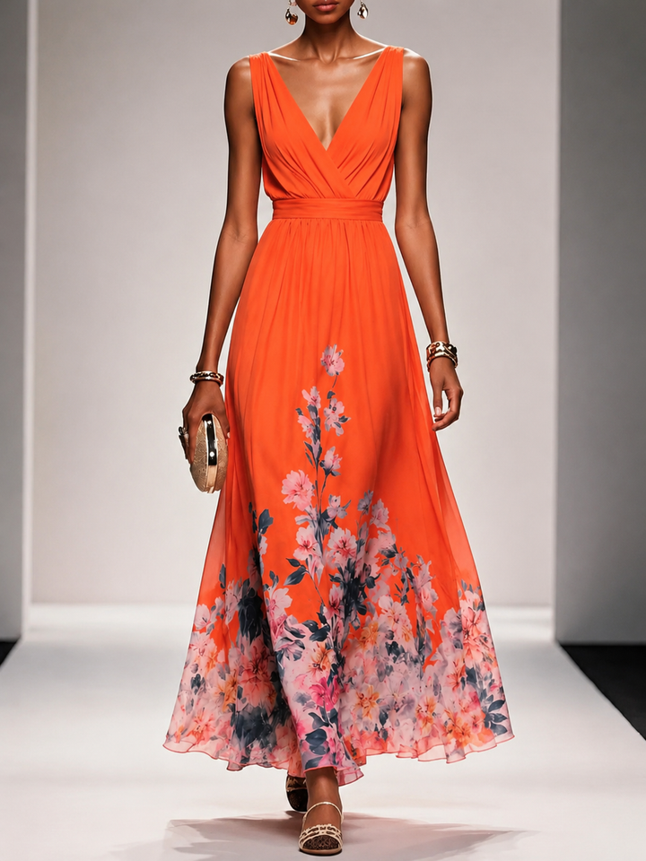 Mica | Robe Maxi Sans Manches