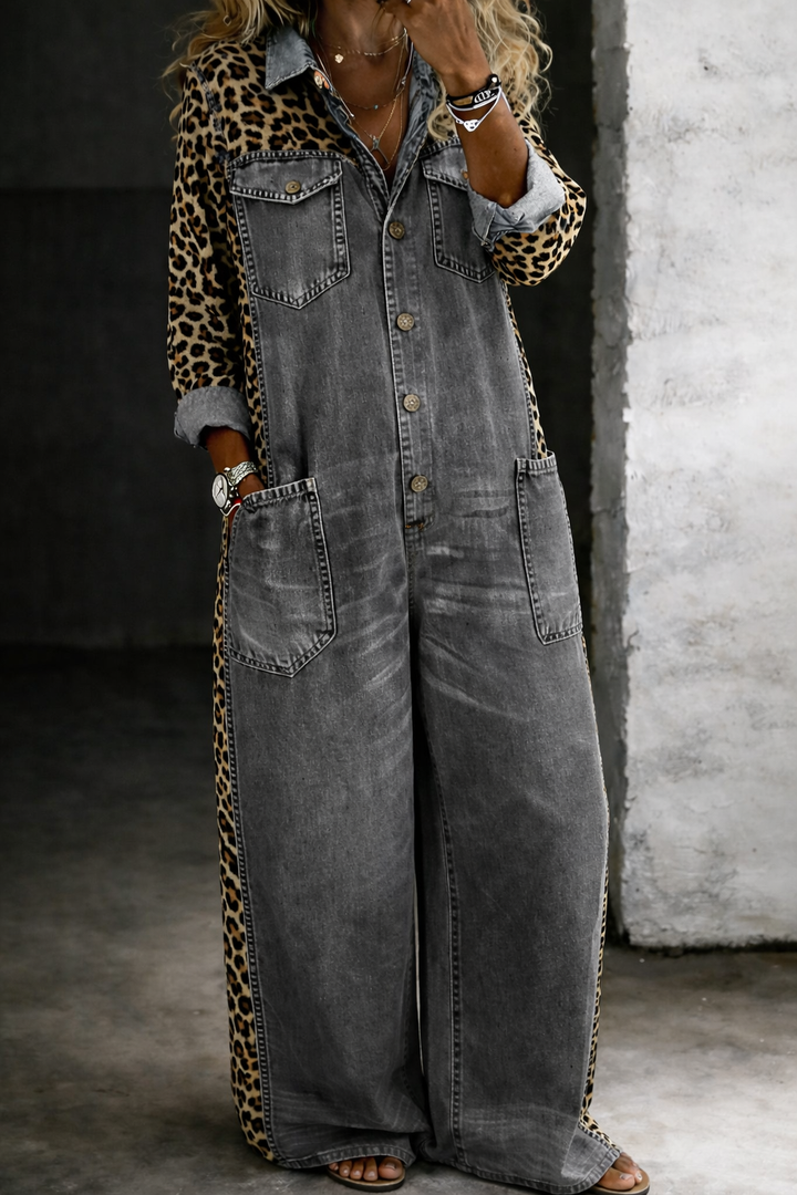 Amanda | Combinaison en denim