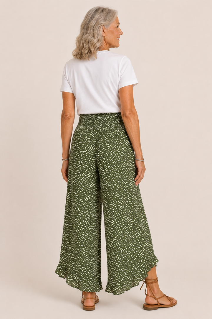 Marielle | Pantalons larges légers – Amincissants, Confortables & Chics