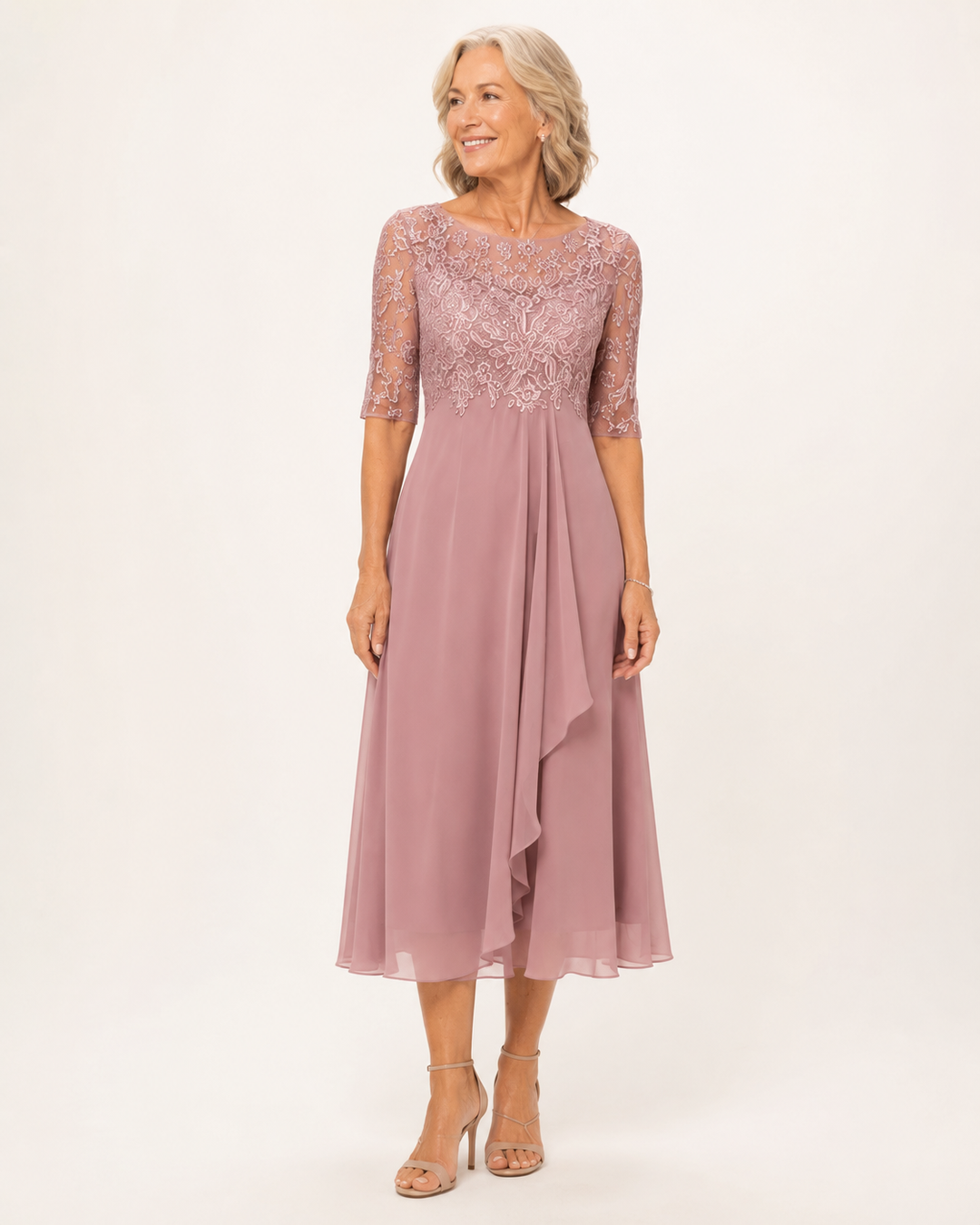 Rondae | Robe en Dentelle Élégante
