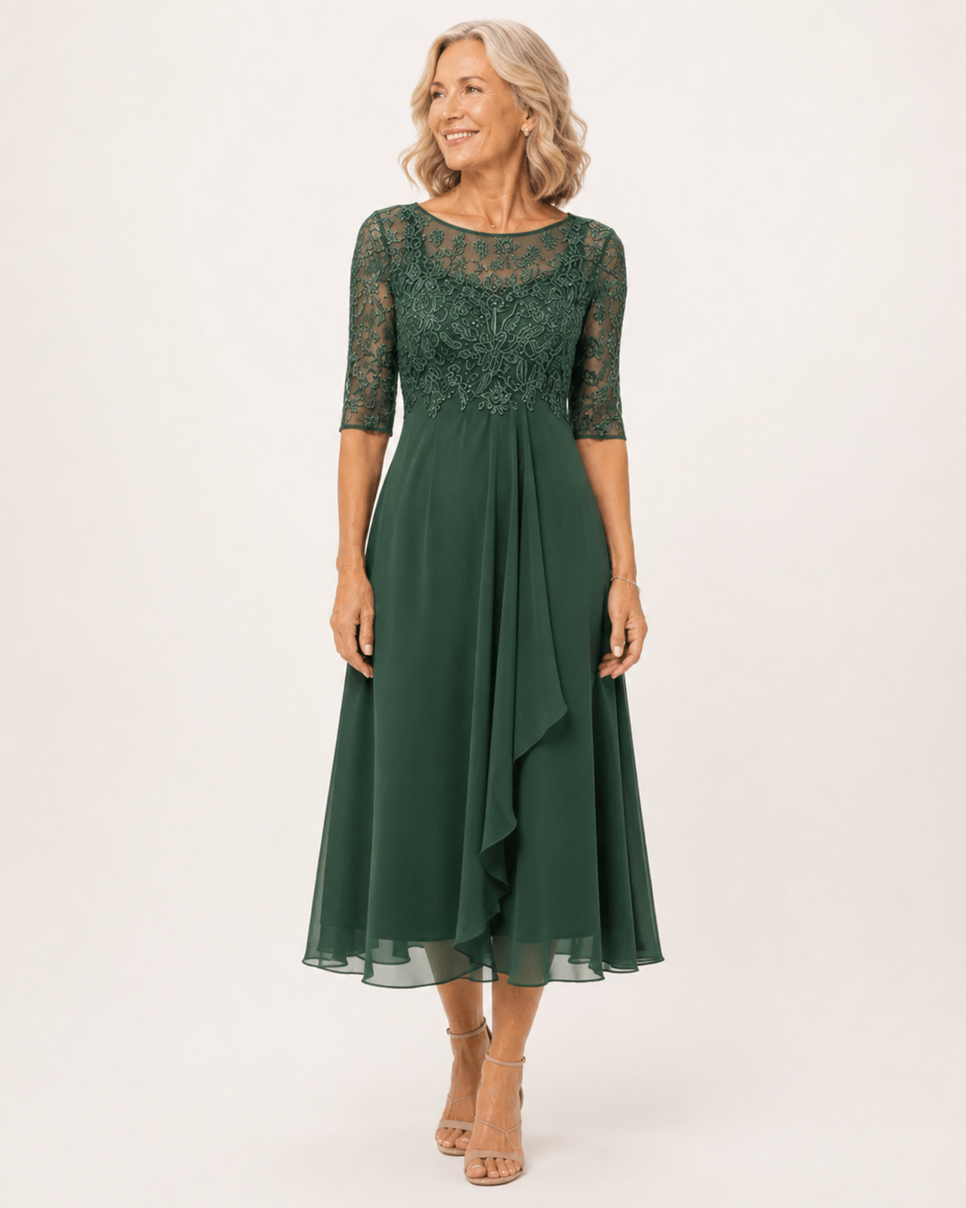 Rondae | Robe en Dentelle Élégante