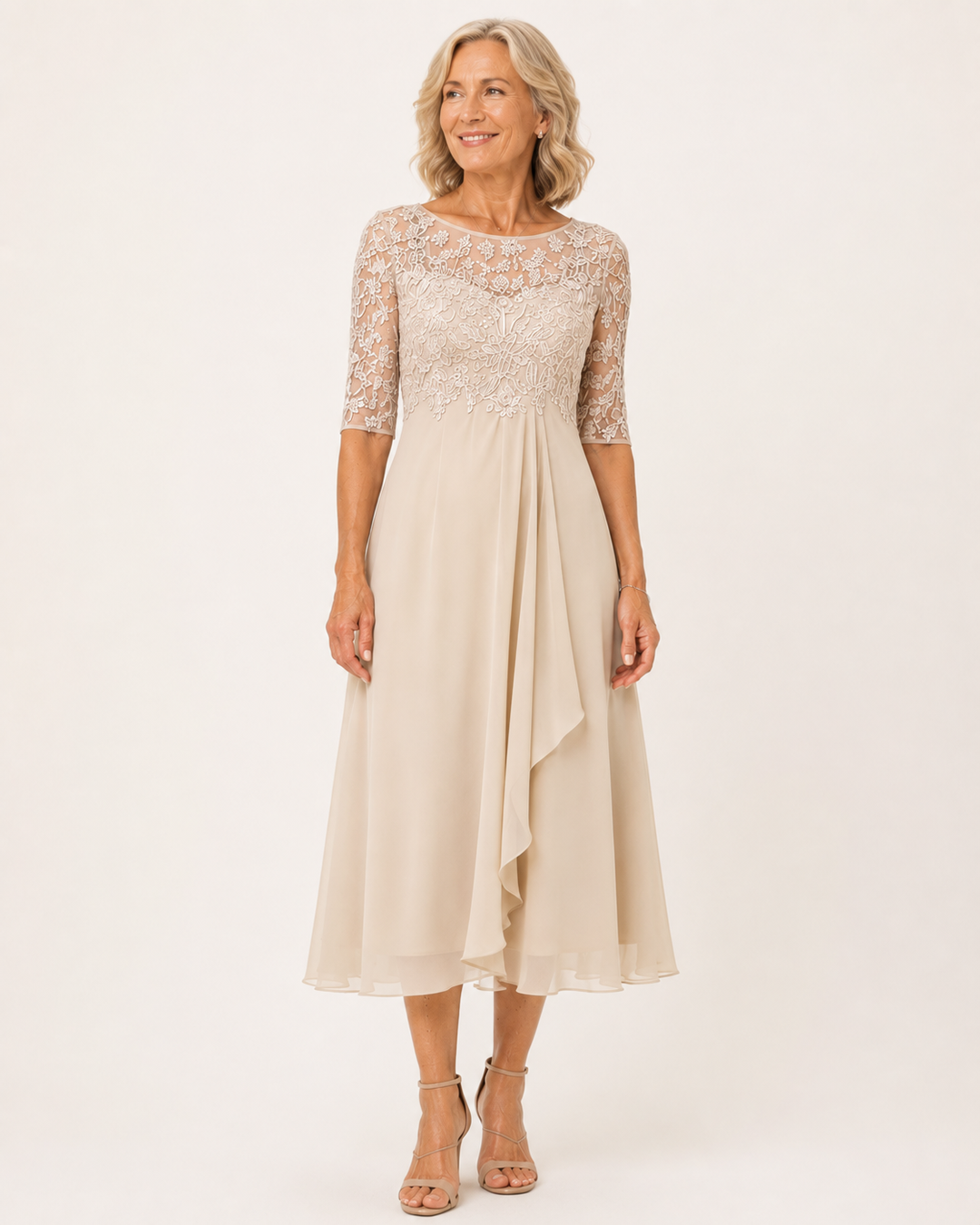 Rondae | Robe en Dentelle Élégante