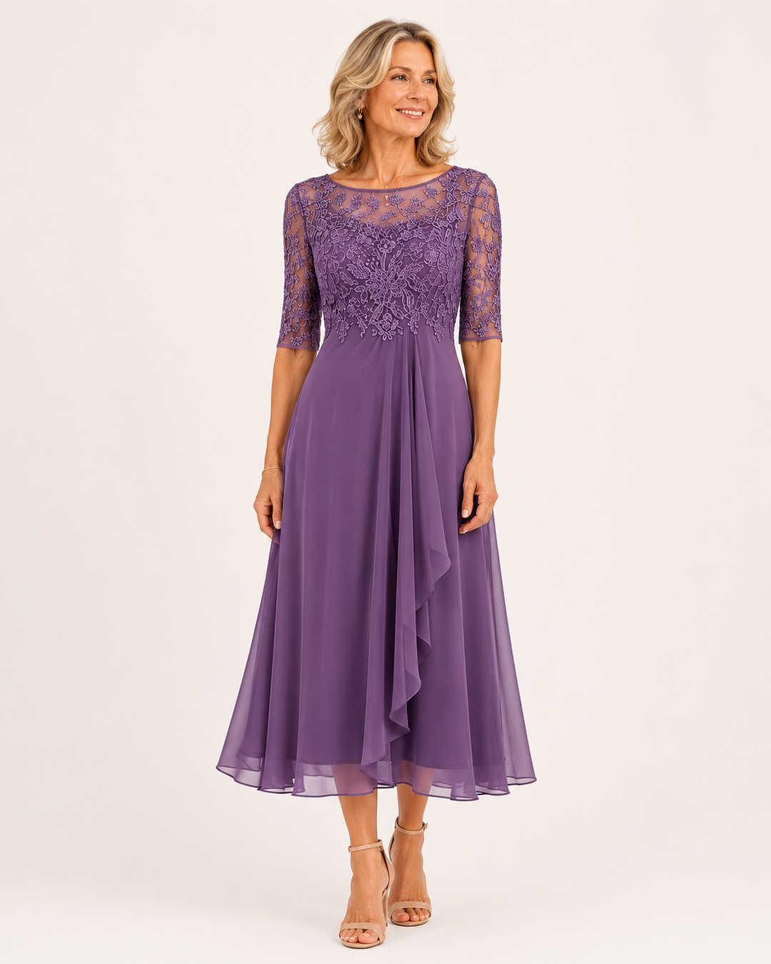 Rondae | Robe en Dentelle Élégante