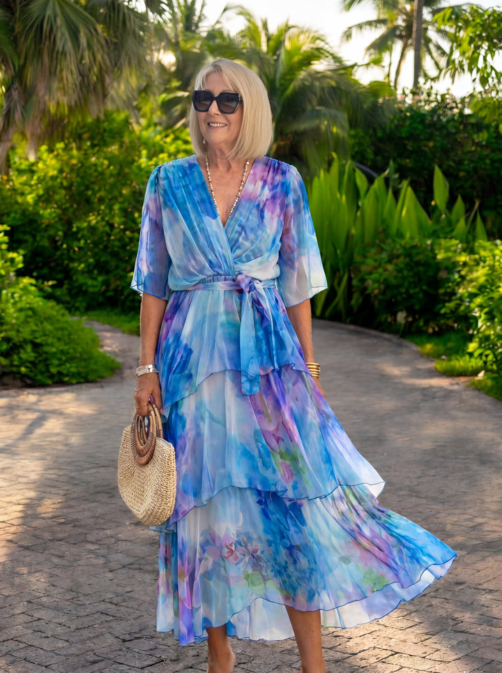 Casar – Élégante robe en chiffon