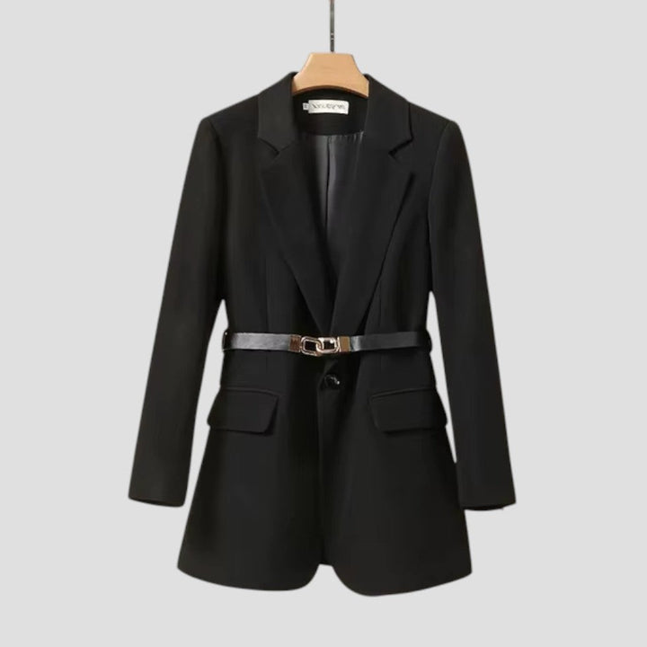Veste Blazer Ceinturée Élégante pour Femmes – Vêtements Intelligents Sur Mesure